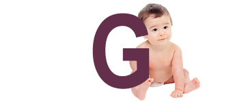 Babynamen met G, jongensnamen en meisjesnamen | NaamWijzer